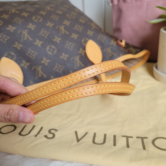 💕Beautiful CLASSIC Tote Bag Louis Vuitton Neverfull Mm Monogram - Picture 4 of 16